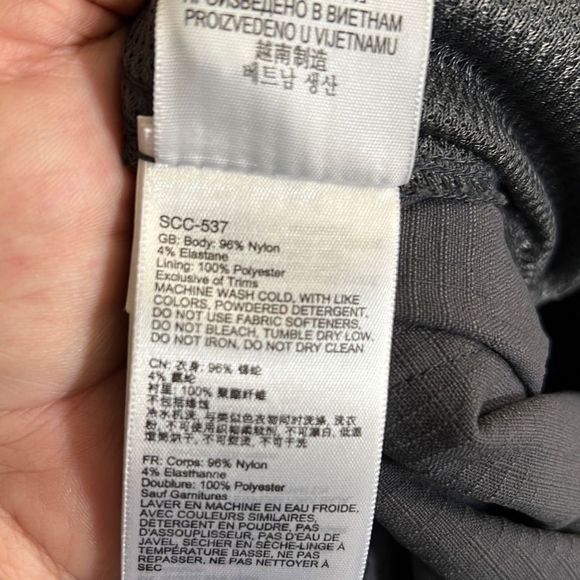 Marmot size 6 charcoal gray cargo pants - Picture 5 of 5
